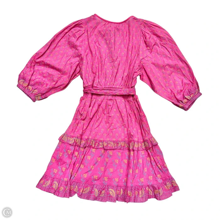 Dress Casual Short By Cleobella In Pink, Size: S