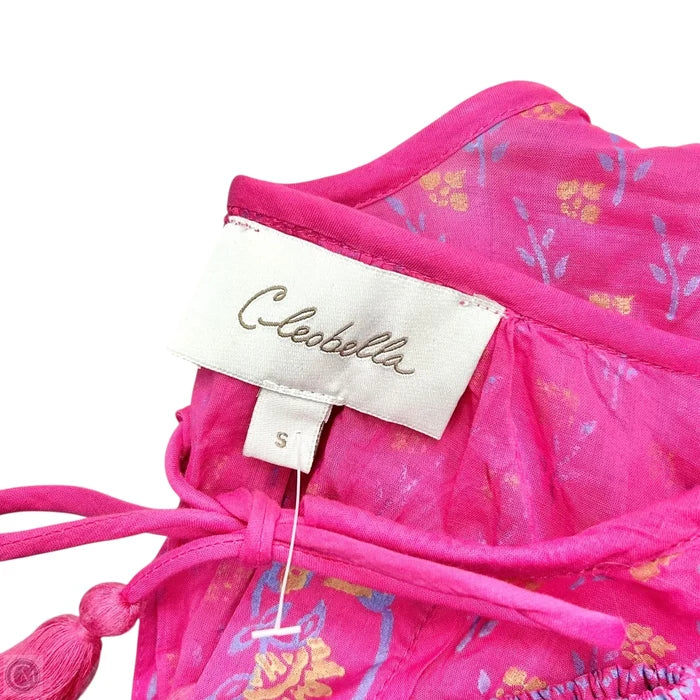 Dress Casual Short By Cleobella In Pink, Size: S