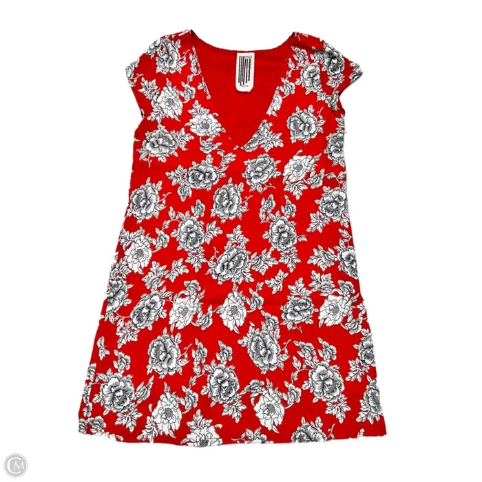 Dress Casual Short By Free People In Red & White, Size: Xs