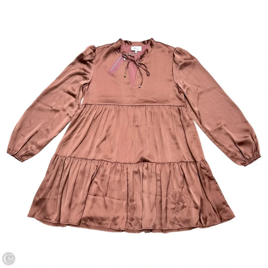 Dress Casual Short By J Flowers In Mauve, Size: S