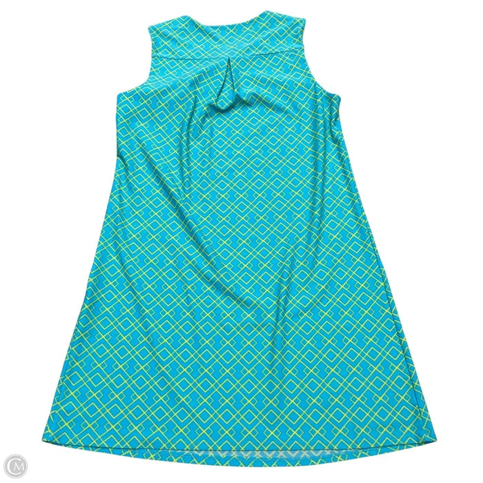 Dress Casual Short By Jude Connally In Blue & Green, Size: M