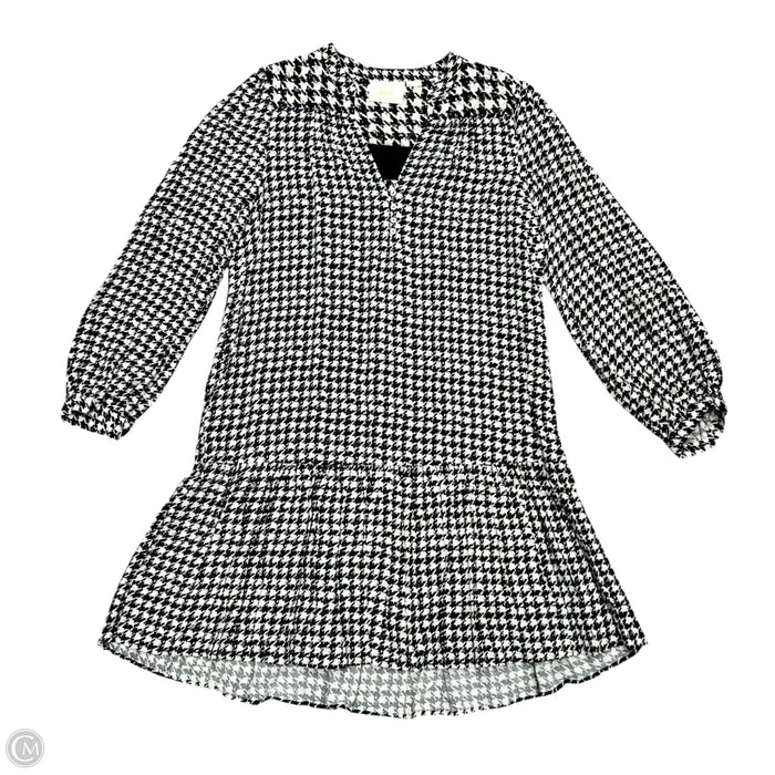 Dress Casual Short By Maeve In Black & White, Size: S