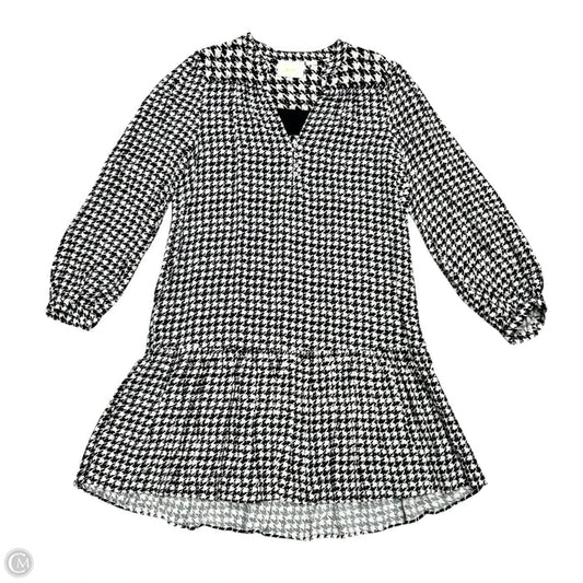 Dress Casual Short By Maeve In Black & White, Size: S