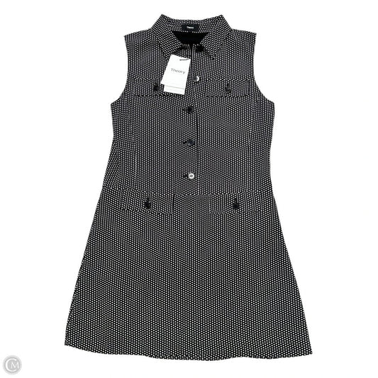 Dress Casual Short By Theory In Black & White, Size: S