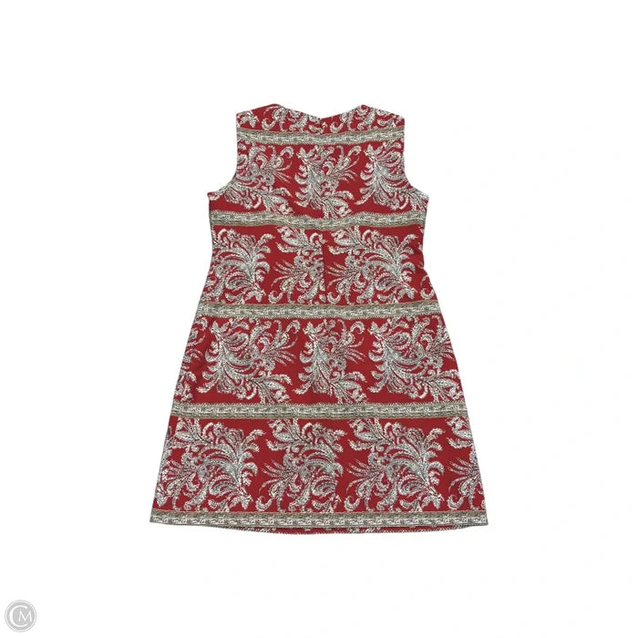 Dress Casual Short By Tommy Hilfiger In Red & White, Size: Lp