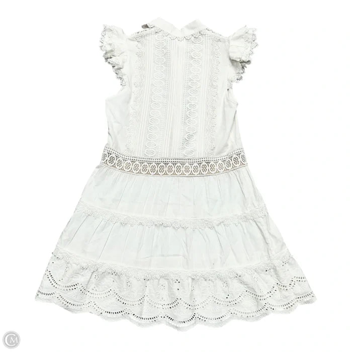 Dress Designer By Alice + Olivia In White, Size: S