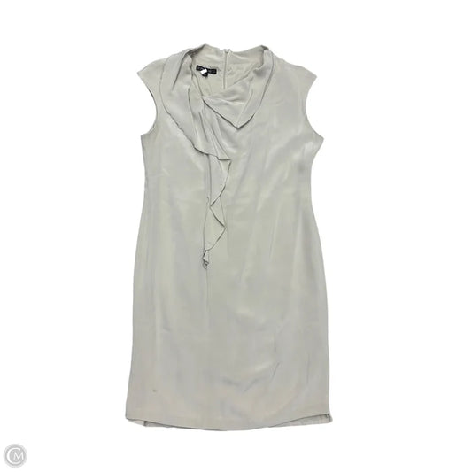 Dress Designer By Lafayette 148 In Taupe, Size: Xl