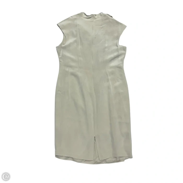 Dress Designer By Lafayette 148 In Taupe, Size: Xl