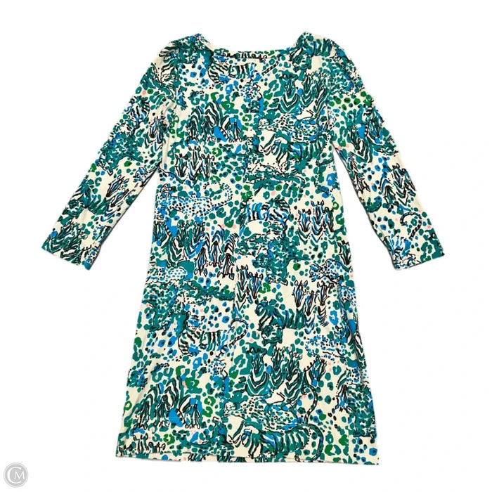 Dress Designer By Lilly Pulitzer In Animal Print, Size: Xs