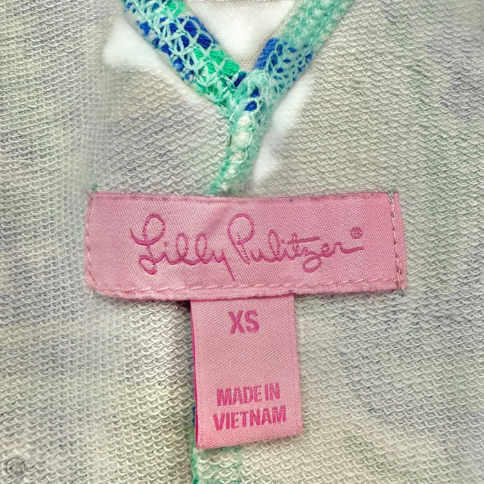 Dress Designer By Lilly Pulitzer In Blue & Green, Size: Xs
