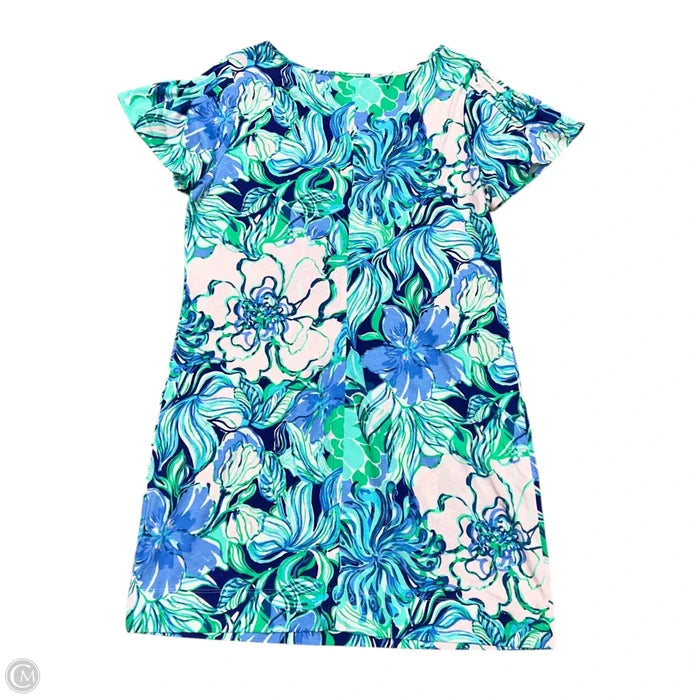 Dress Designer By Lilly Pulitzer In Blue & Pink, Size: L