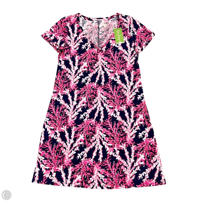 Dress Designer By Lilly Pulitzer In Blue & Pink, Size: S