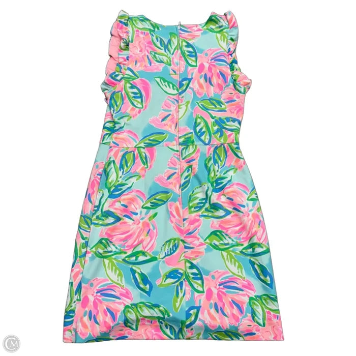 Dress Designer By Lilly Pulitzer In Blue & Pink, Size: S