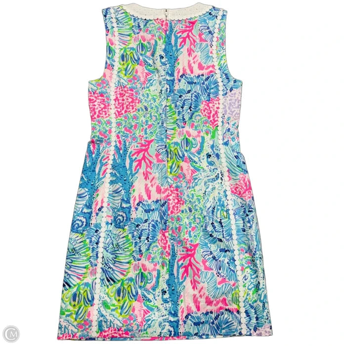 Dress Designer By Lilly Pulitzer In Blue & Pink, Size: S