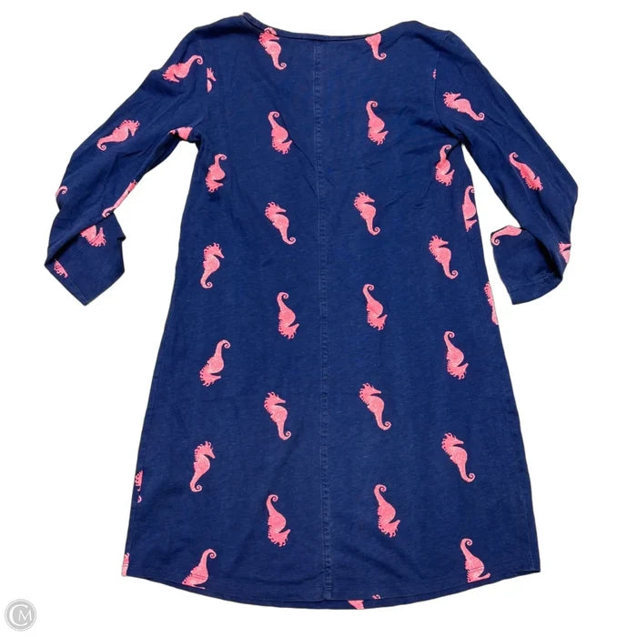 Dress Designer By Lilly Pulitzer In Blue & Pink, Size: S