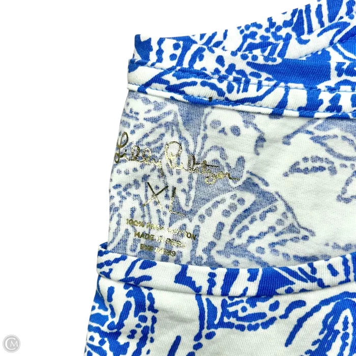 Dress Designer By Lilly Pulitzer In Blue & White, Size: Xl