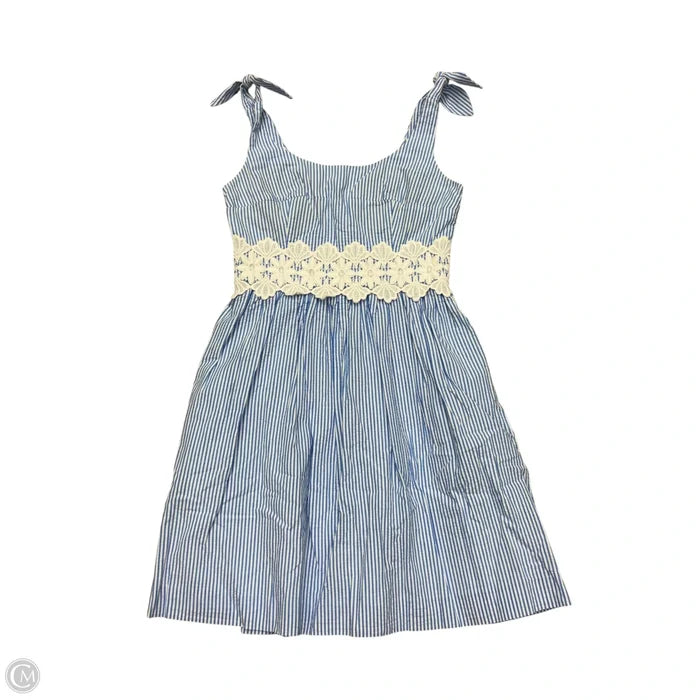 Dress Designer By Lilly Pulitzer In Blue & White, Size: Xs