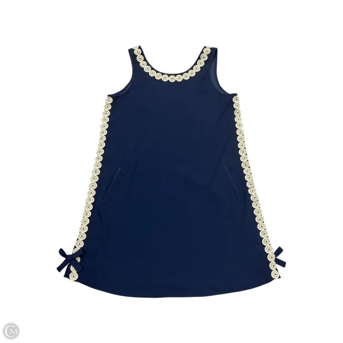 Dress Designer By Lilly Pulitzer In Navy, Size: S