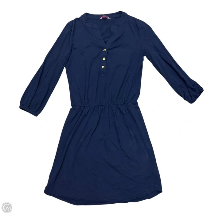Dress Designer By Lilly Pulitzer In Navy, Size: Xs