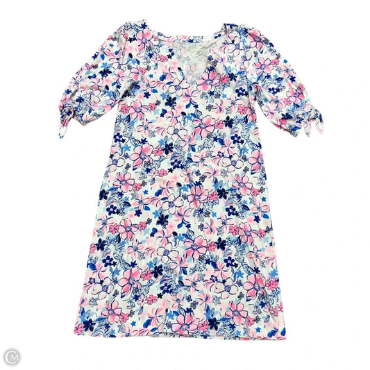 Dress Designer By Lilly Pulitzer In Pink & White, Size: Xxs