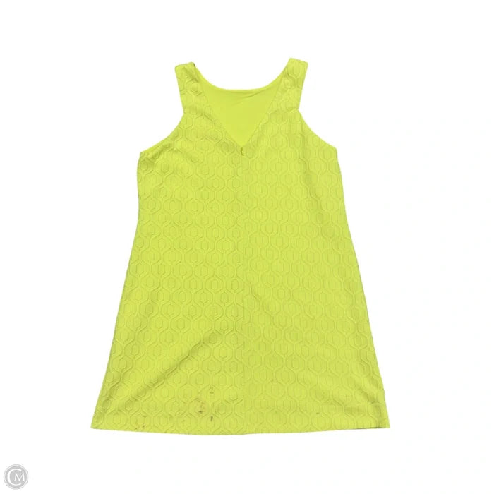 Dress Designer By Lilly Pulitzer In Yellow, Size: Xl