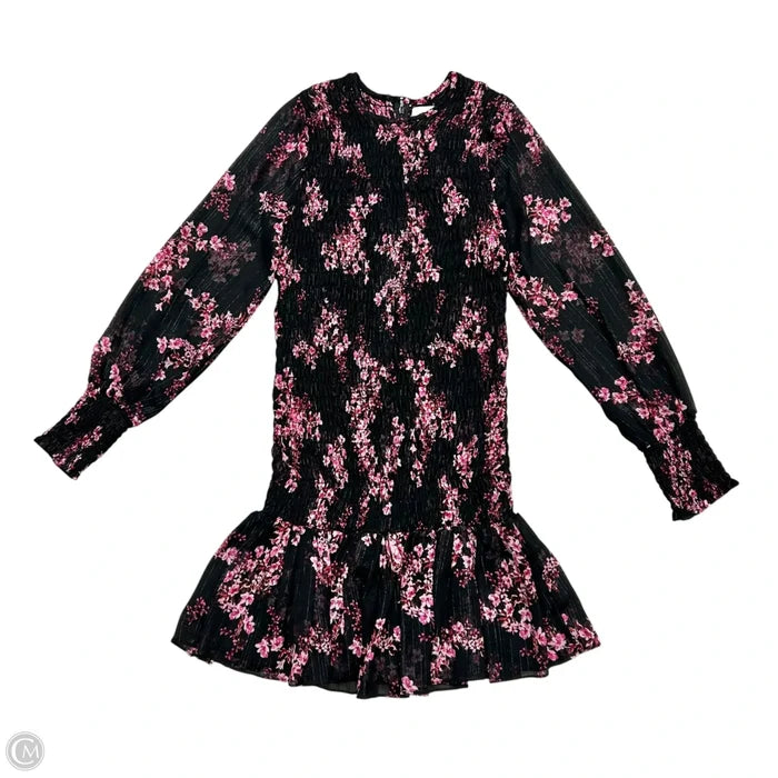 Dress Designer By Misa In Black & Pink, Size: Xs