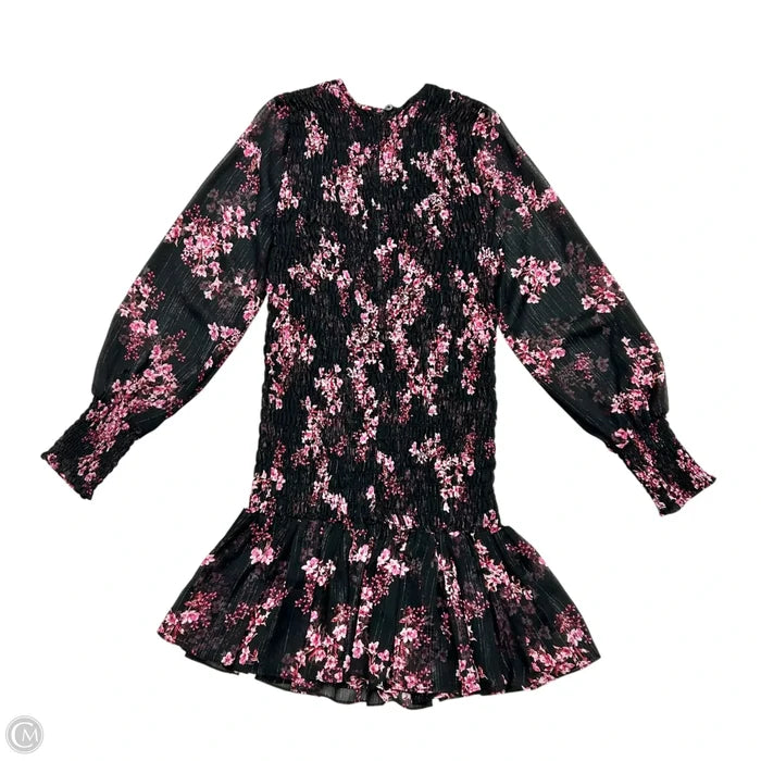 Dress Designer By Misa In Black & Pink, Size: Xs