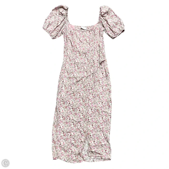 Dress Party Long By Astr In Floral Print, Size: L