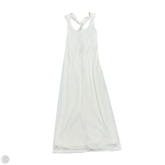 Dress Party Long By Banana Republic In Ivory, Size: L
