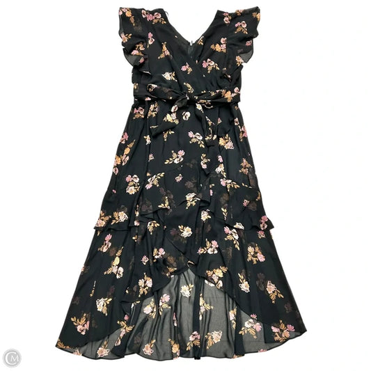 Dress Party Long By City Chic In Black & Pink, Size: 2x