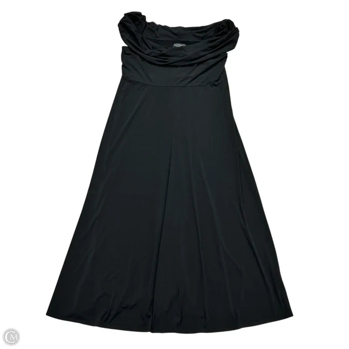 Dress Party Long By Eloquii In Black, Size: Xl