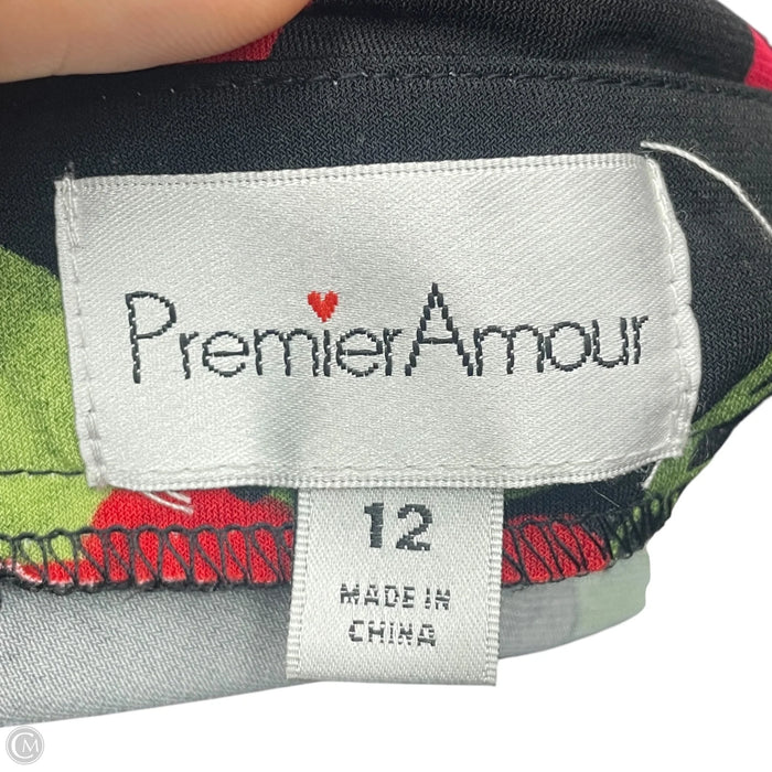 Dress Party Long By Premier Amour In Floral Print, Size: L