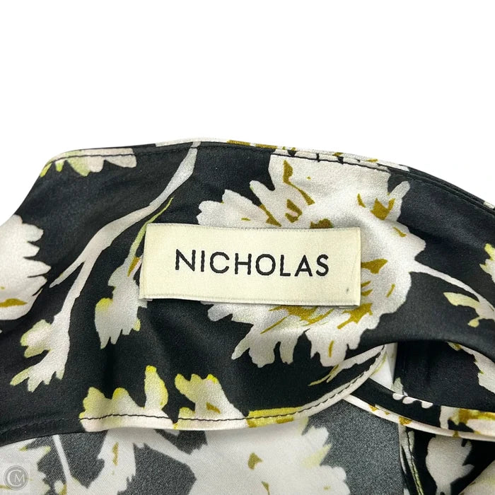 Dress Party Midi By Nicholas In Black & Cream, Size: S