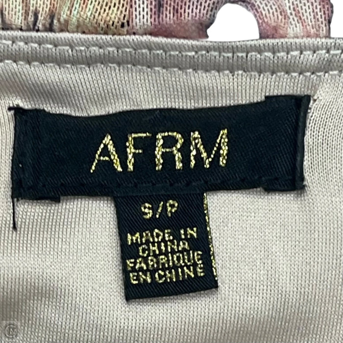 Dress Party Short By Afrm In Black & Tan, Size: S