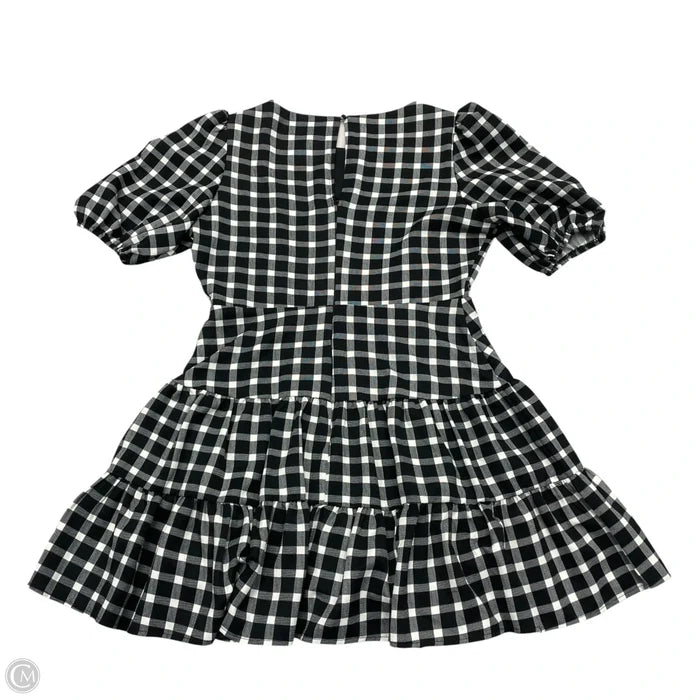 Dress Party Short By Aqua In Black & White, Size: L