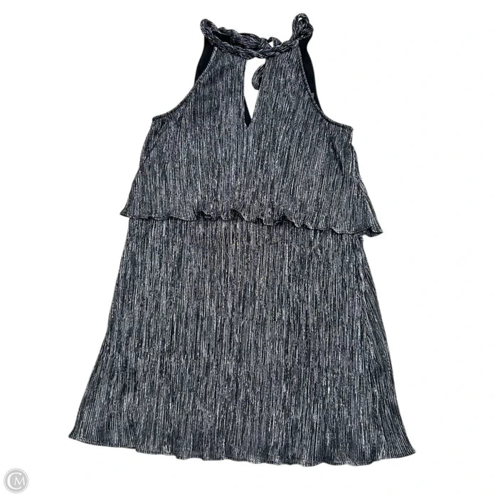 Dress Party Short By Ella Moss In Black & Silver, Size: M