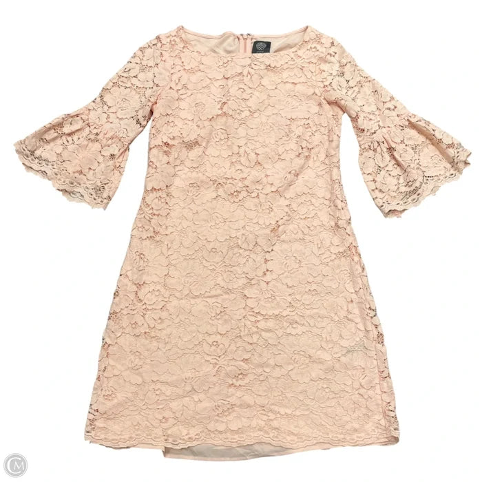 Dress Party Short By Vince Camuto In Peach, Size: S