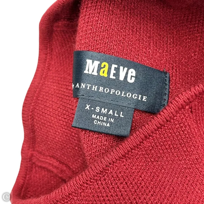 Dress Sweater By Maeve In Red, Size: Xs