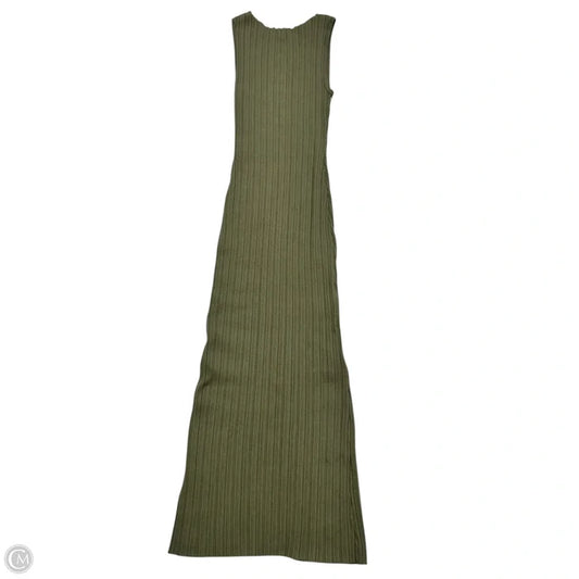Dress Sweater By Quince In Green, Size: M