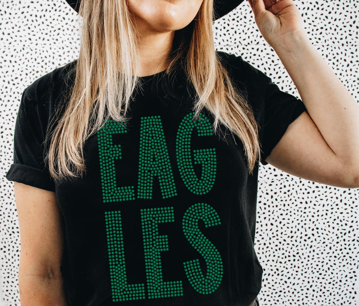 Eagles Font Mascot SPANGLE TRANSFER