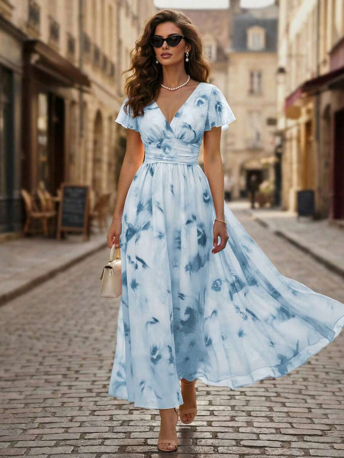 Blue Flowers / S