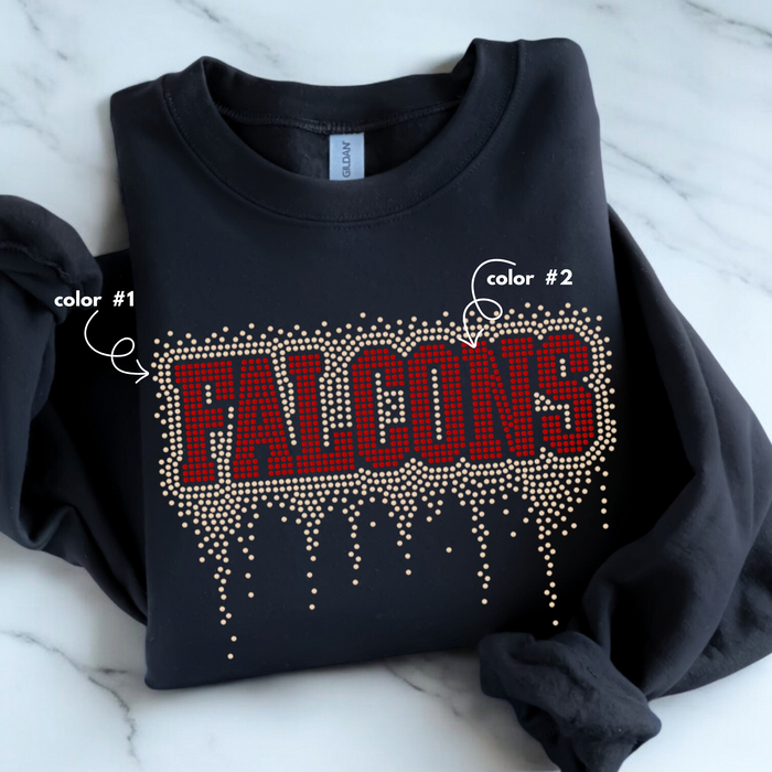 Falcons Athletic Drip SPANGLE TRANSFER