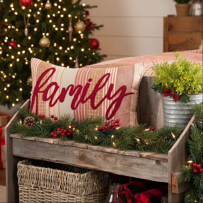 Farmstead Red Family Pillow-Lange General Store