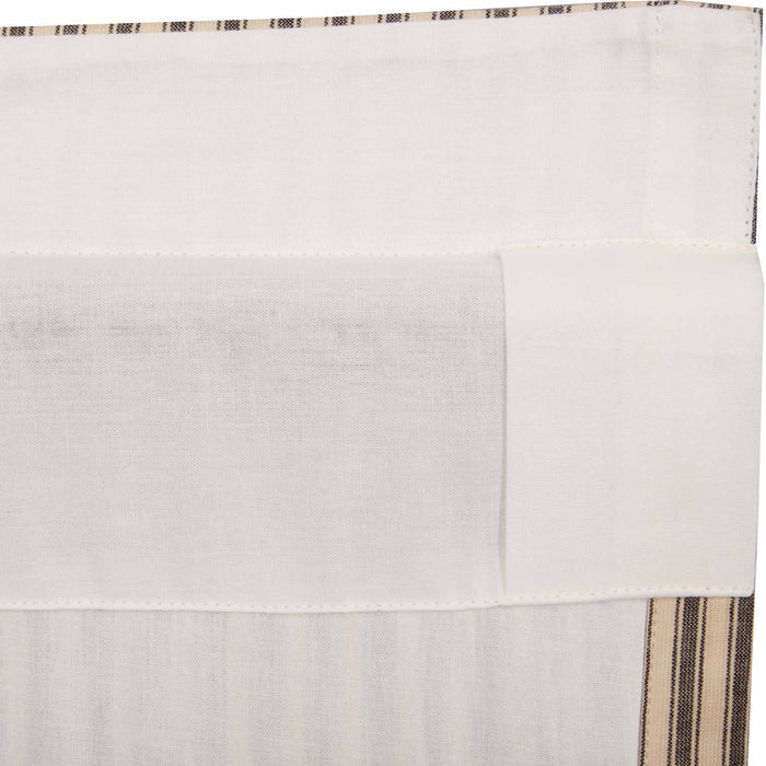 Farmstead Ticking Stripe Swag Curtains
