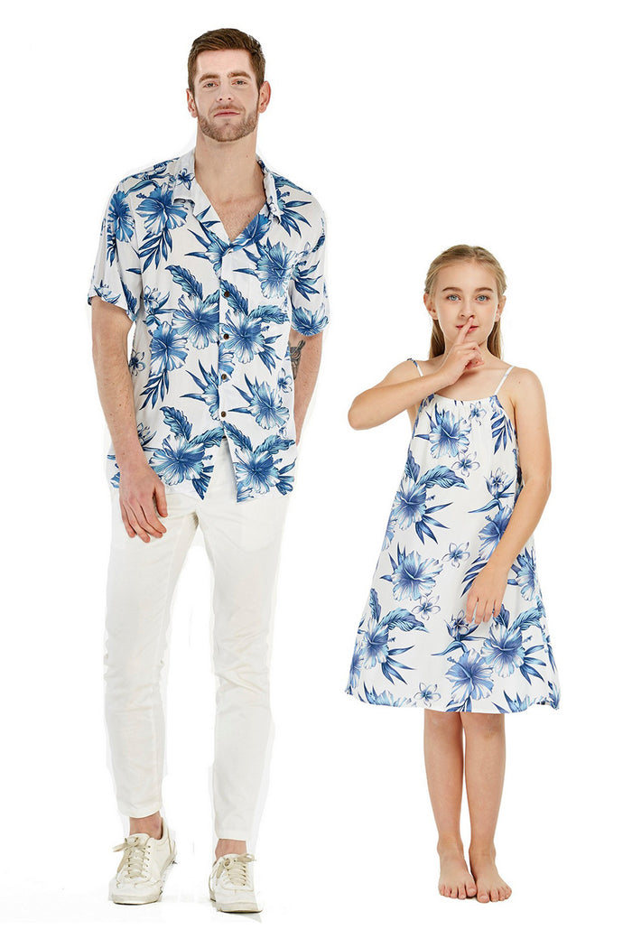 Father Daughter Hanauma Set in Daydream Bloom