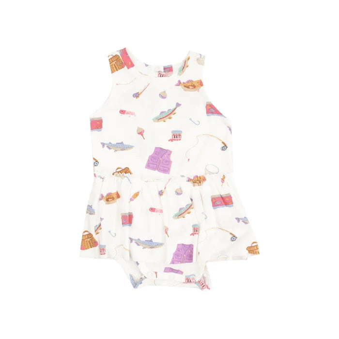 Fishing Things | Bodysuit with Skirt