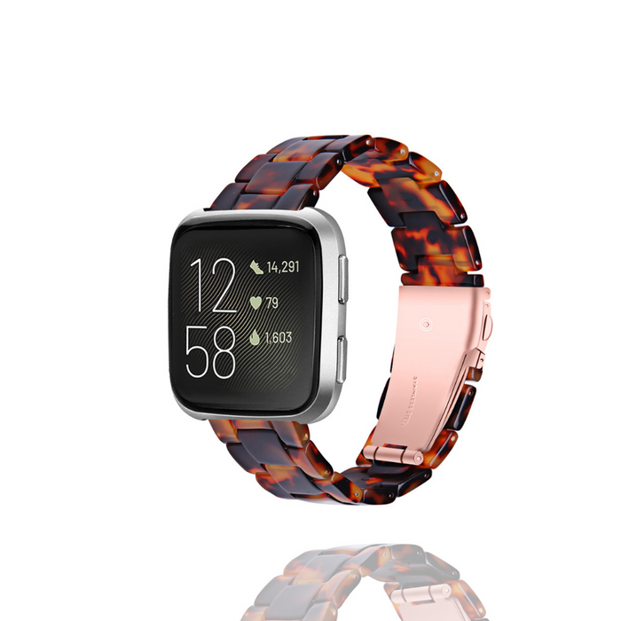 Fitbit Strap - LUXE Tortoiseshell