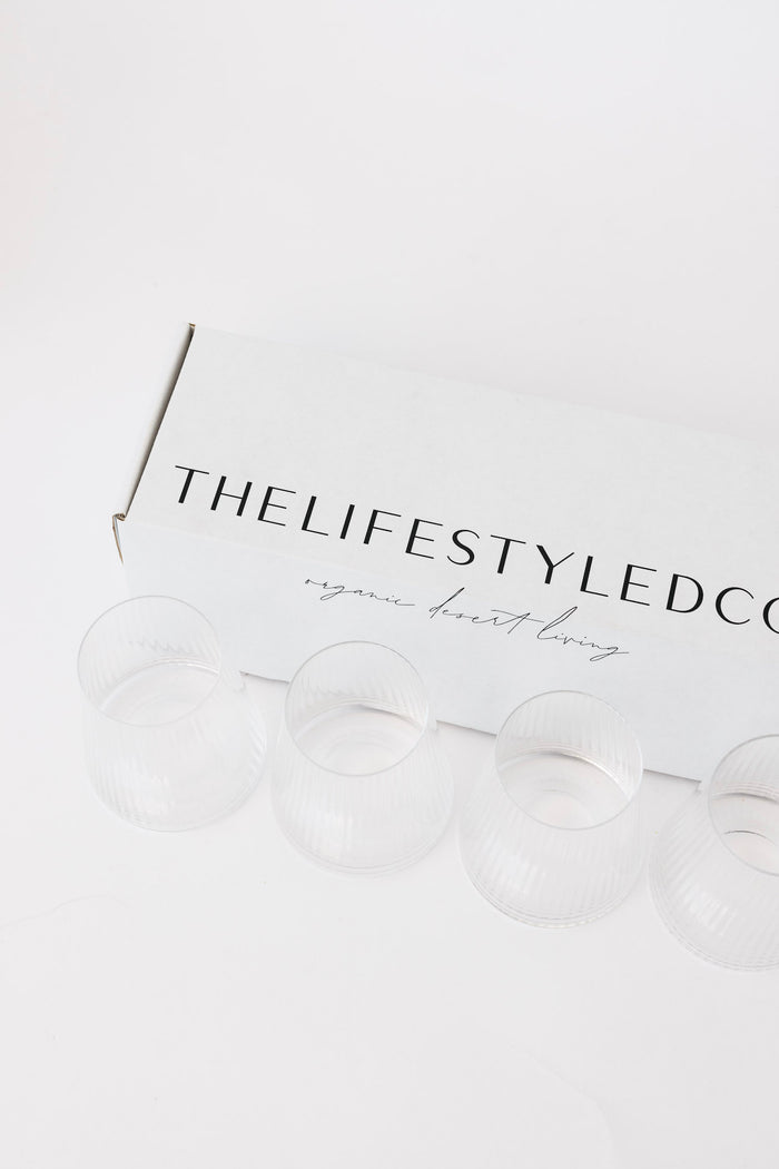 Francesca Stemless Gift Set