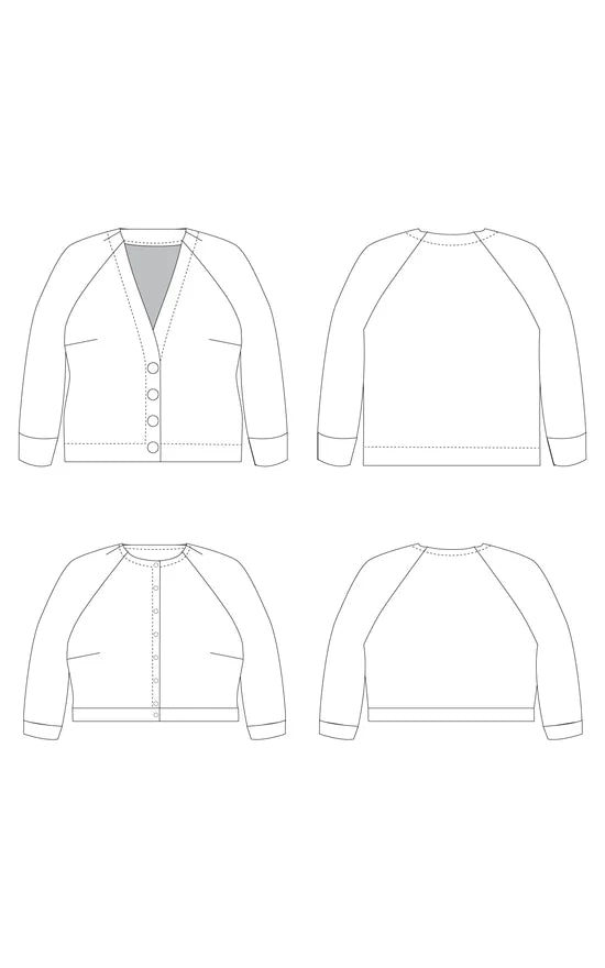 Fuller Cardigan - Size 12 -32  - By Cashmerette