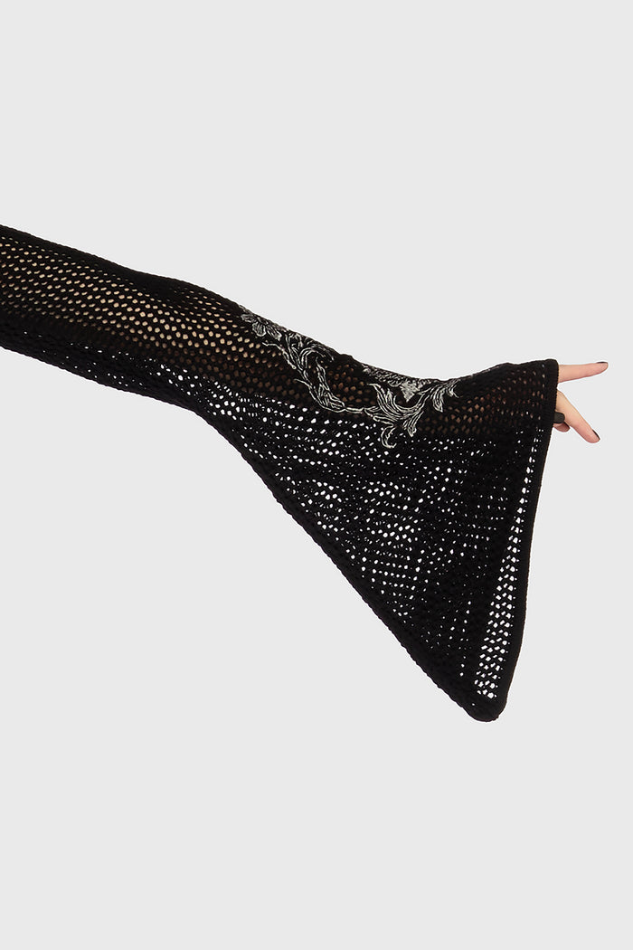 Gaia Adorned Knit Bolero